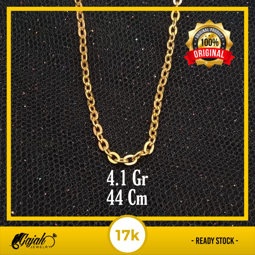 Kalung Emas 17K - 4.1 Gr Kadar 750 - 4914