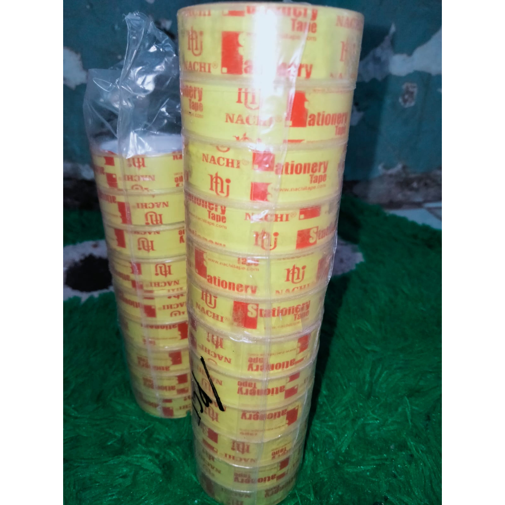 

Isolasi Kecil/ Selotip Tape Nachi 12 mm x 25 yard