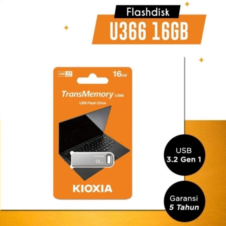 KIOXIA Falshdisk 16GB 3.2 / ORI / Garansi 5 Tahun