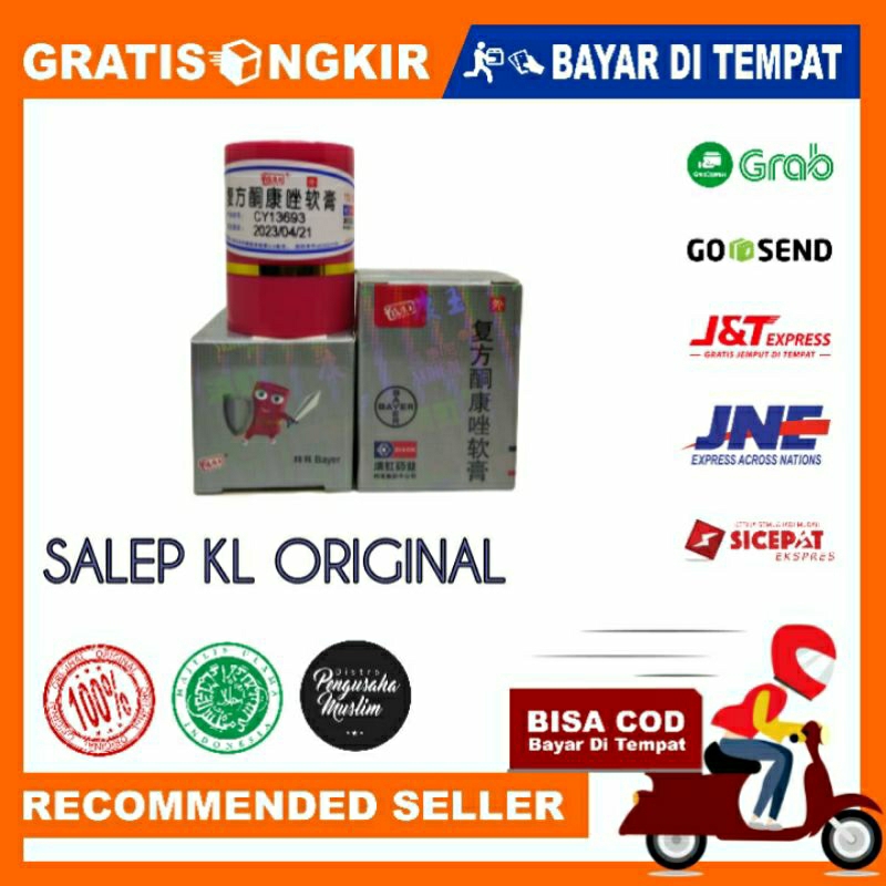 Salep KL HL PI KANG WANG original 100% Salep gatal jerawat jamur original 7 gr