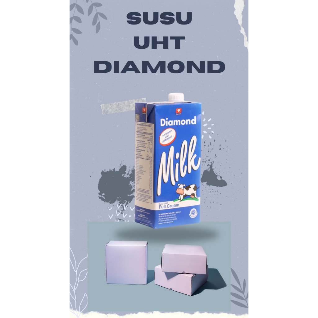 

Susu UHT Diamond full cream ECERAN