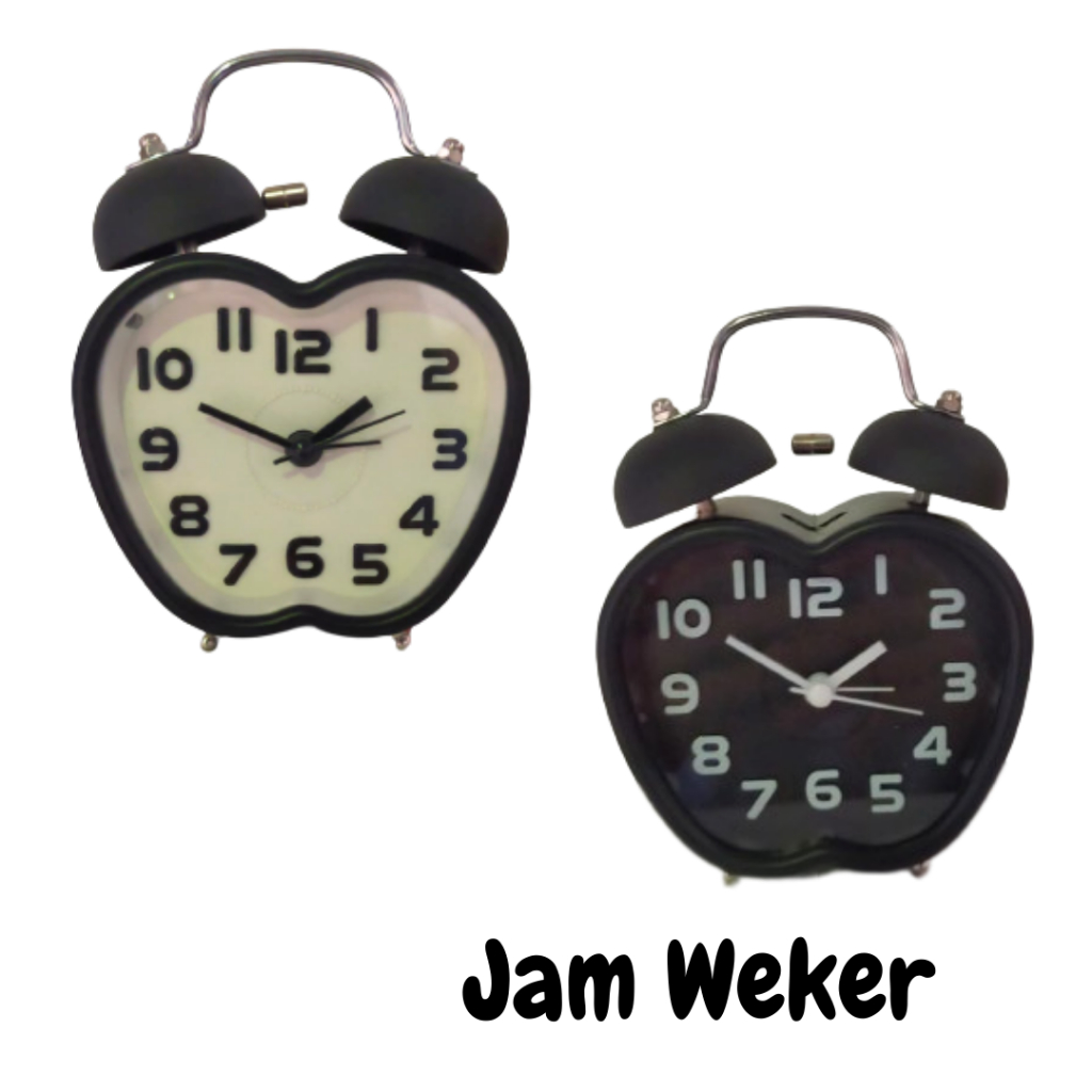 Jam Weker Kring Jam alarm Jam Meja Dokorasi Kamar Tidur Jam Beker