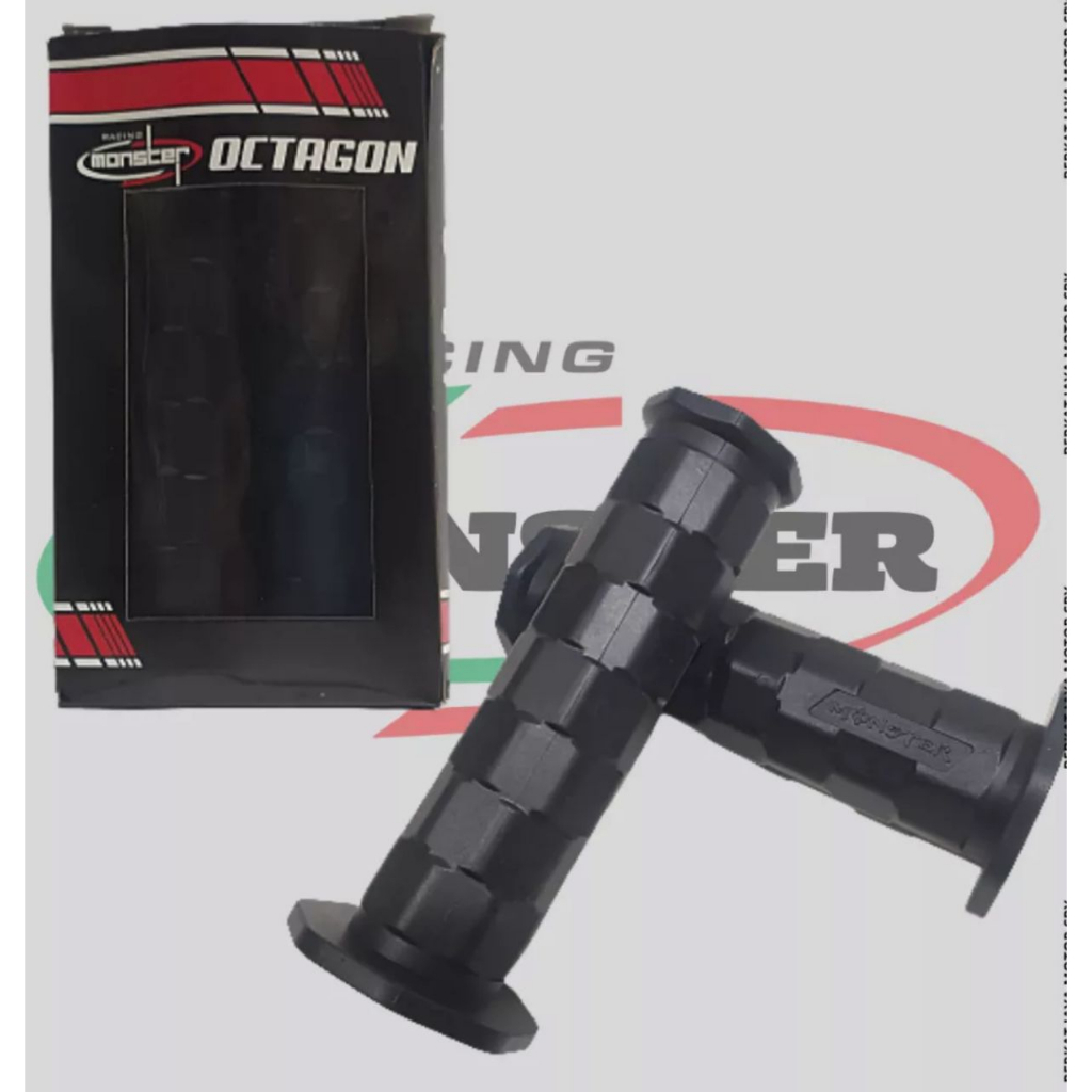 HANDGRIP GRIP MOTOR OCTAGON HANDFAT OKTAGON MOTOR UNIVERSAL VARIO MIO JUPITER MX NMAX DLL