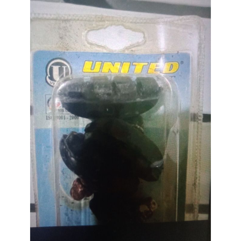 kampas karet rem sepeda BMX karet U brake United isi 1 set 4 biji 4pcs