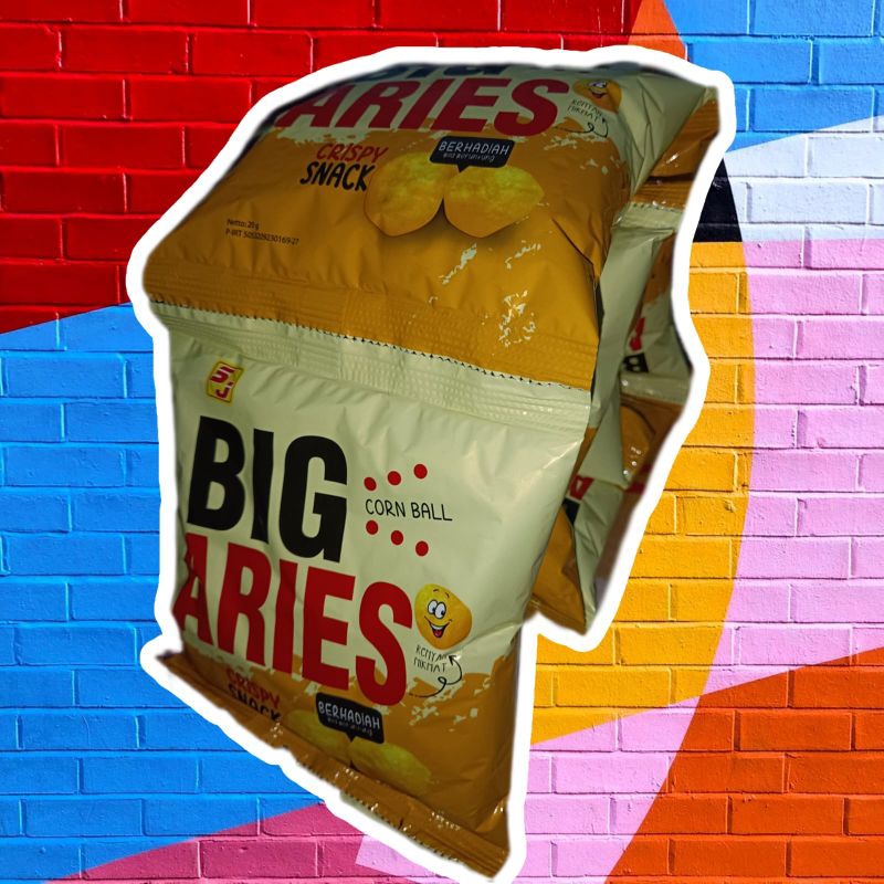 

ECER || ARIES BIG CRISPY SNACK 20 GR SATUAN ecer