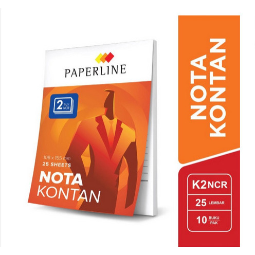 Nota Kontan KECIL 2 ply / 2 Rangkap Paperline