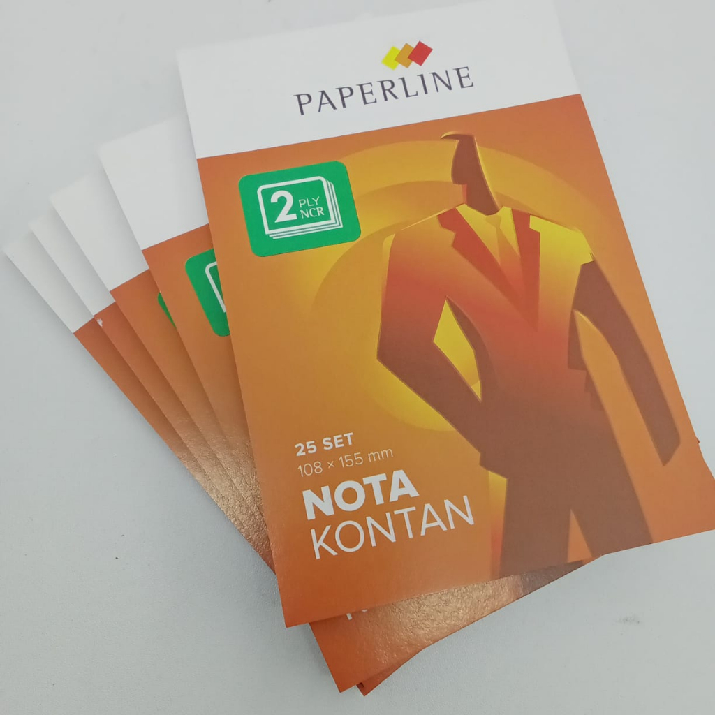 Nota Kontan KECIL 2 ply / 2 Rangkap Paperline