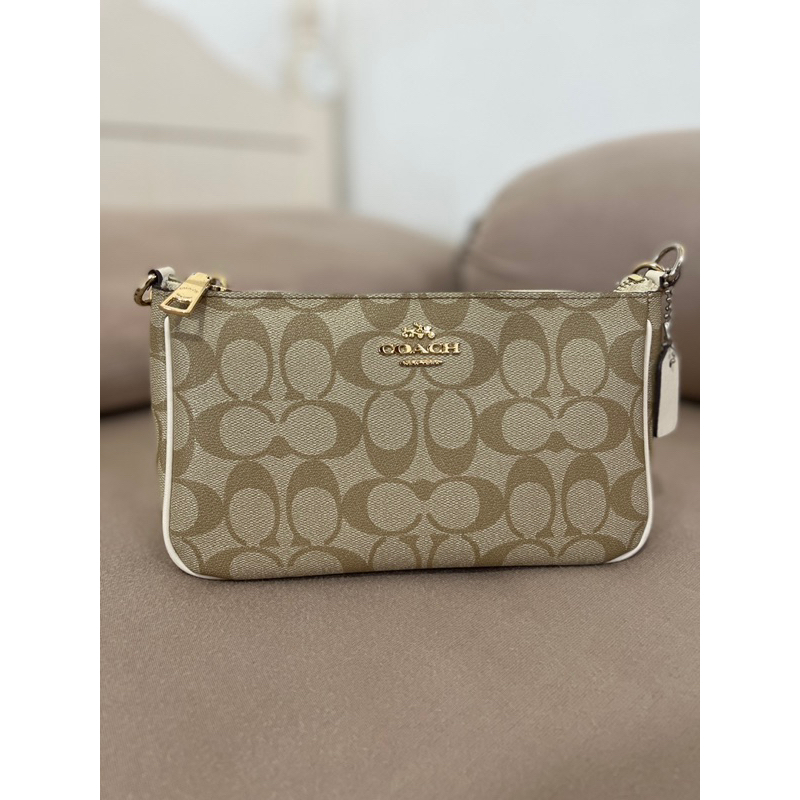 Preloved Coach Top Handle Bag