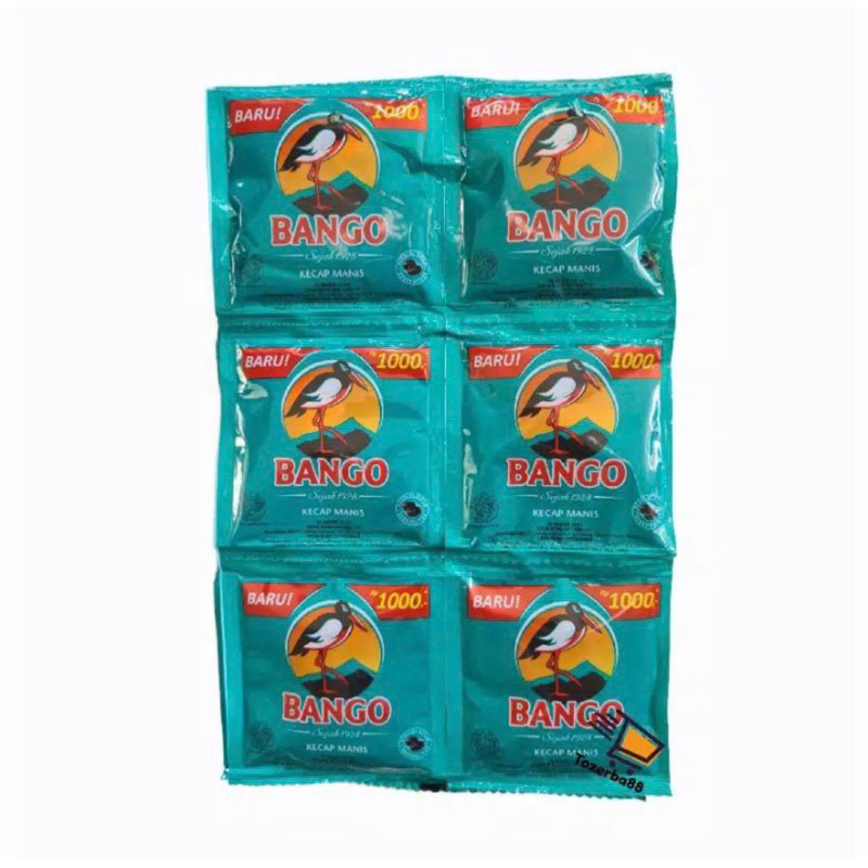 

Kecap Bango Sachet 1 renteng isi 12