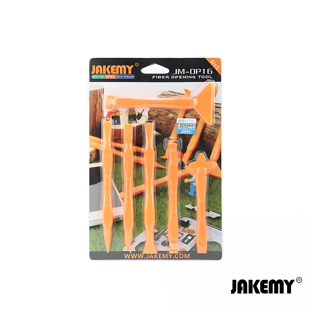 Jakemy Pembuka Casing 6 in 1 Multifunction Opening Ultra Thin Power Tools Kit JM-OP16