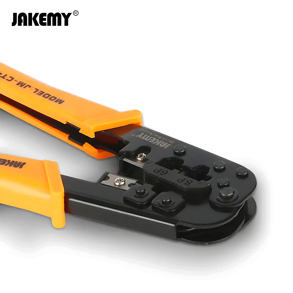 Jakemy Tang Crimping Tool LAN Network Cable 6P / 8P - JM-CT4-1 Original