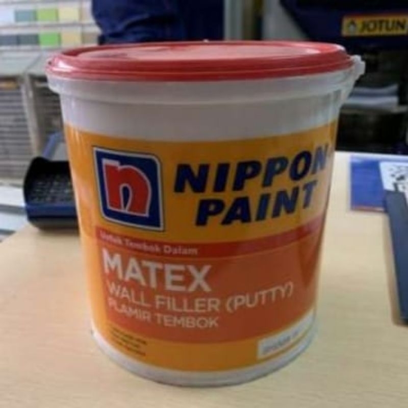 PLAMIR TEMBOK MATEX NIPPON PAINT 4KG DEMPUL WHITE