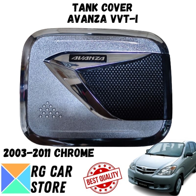 COVER HANDLE TANK COVER AVANZA 2003-2011 GR SPORT CHROME DIJAMIN PNP TINGGAL PASANG BERKUALITAS