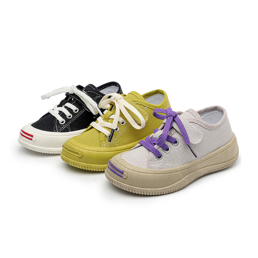 babyfit [size 26-37] sepatu flat sneakers canvas anak cewek cowok unisex beby kids import zz-0510