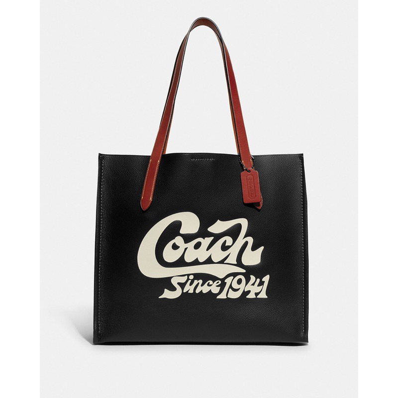 Coach Relay Tote With Coach Graphic (CC 766)