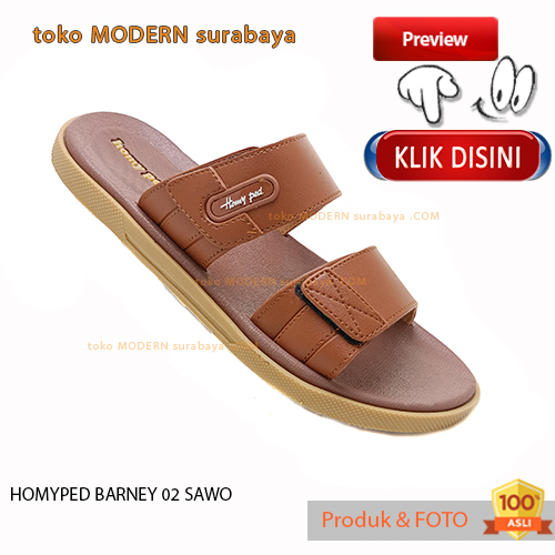 Sandal pria casual sandal sopan slide HOMYPED BARNEY 02