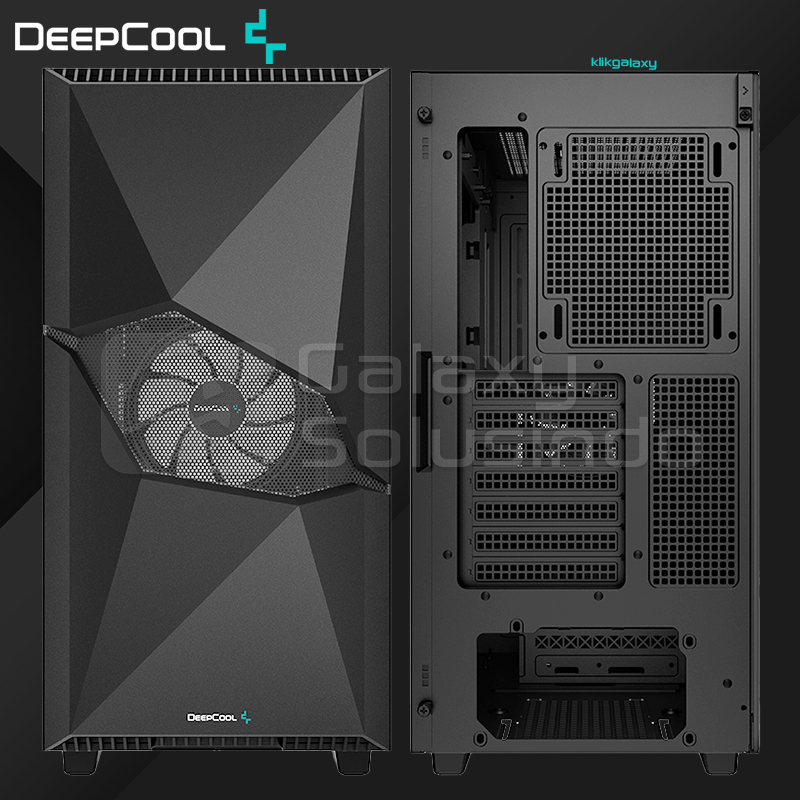 DeepCool CYCLOPS Tempered Glass E-ATX Gaming Case - Black