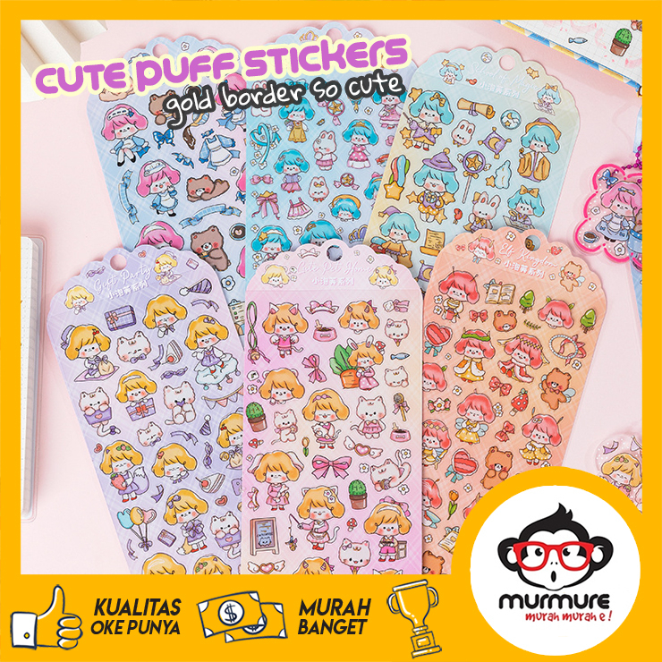 

MURMURE | STICKER ALA KOREA STIKER LUCU BUKU JURNAL BUJO DIARY