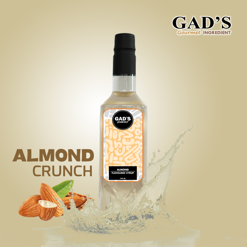

Syrup Almond Gads Gourment 750ml
