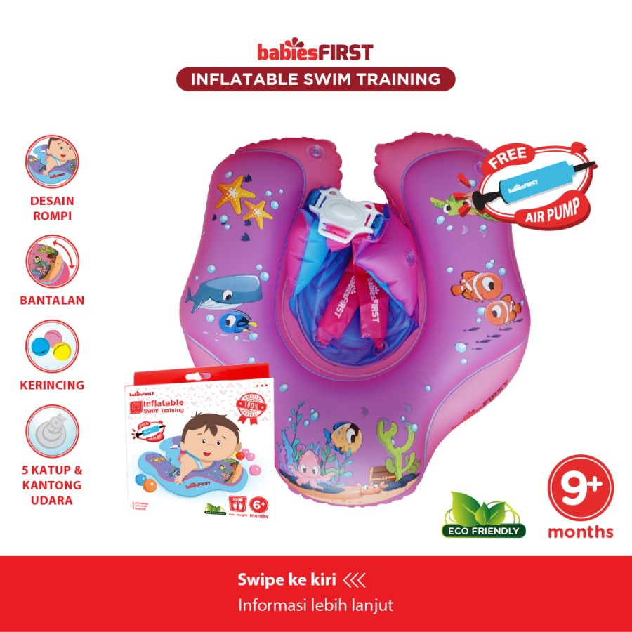 BabiesFirst Baby Inflatable Swim Training | Pelampung Bayi Anak