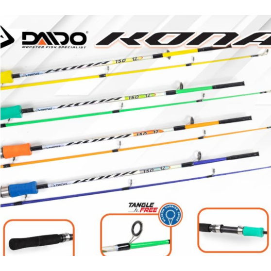 Joran Pancing FIBER SOLID DAIDO JAWARA / KONA 120 135 150 KUAT MURAH