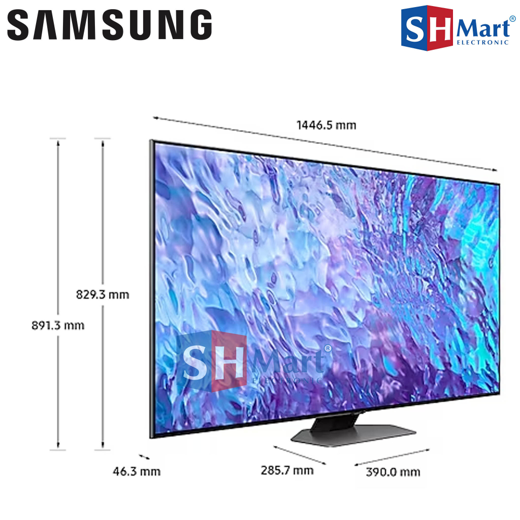 QLED SAMSUNG SMART TV 65 INCH UHD 4K 65Q80C QA65Q80CAKXXD NEW 2023 GARANSI RESMI