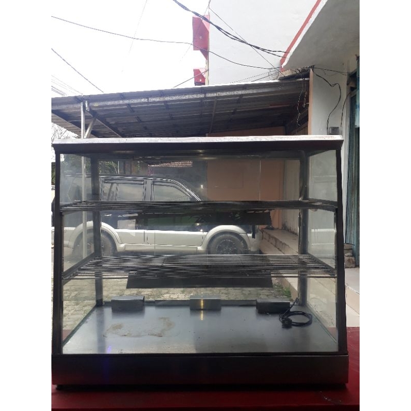 

etalase ayam goreng bekas