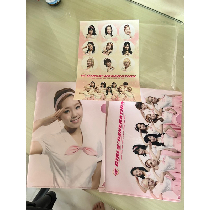 Girls' Generation SNSD KPOP "Girls & Peace" Taeyeon File Folder Sticker