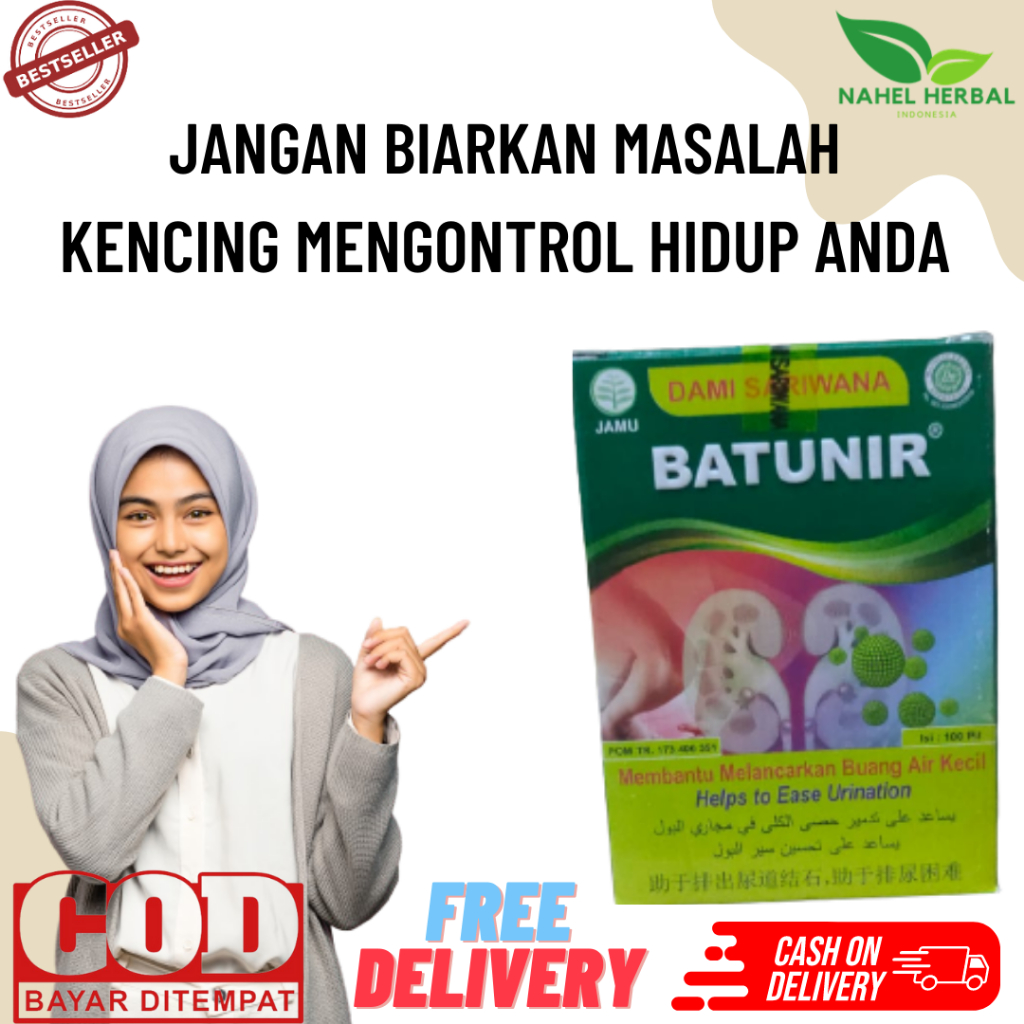 Berkualitas Jamu Herbal Infeksi Saluran Kemih Ampuh Kapsul Dami Sariwana Batunir Dewasa - Obat Sehat