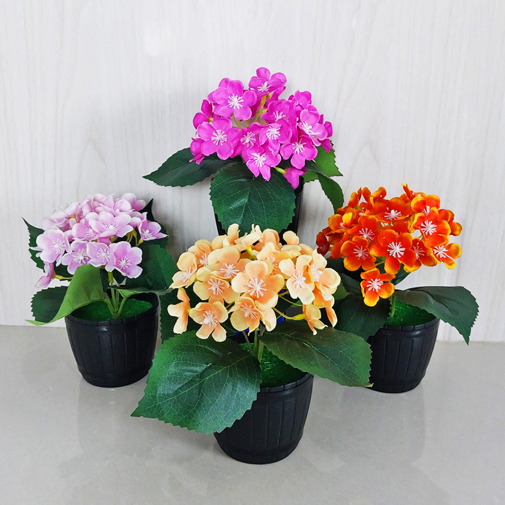 AND / COD / Tanaman Bunga Hias Mini Import Dekorasi Rumah Terkini Artificial Flowers Bunga Pajangan Indoor PBP63