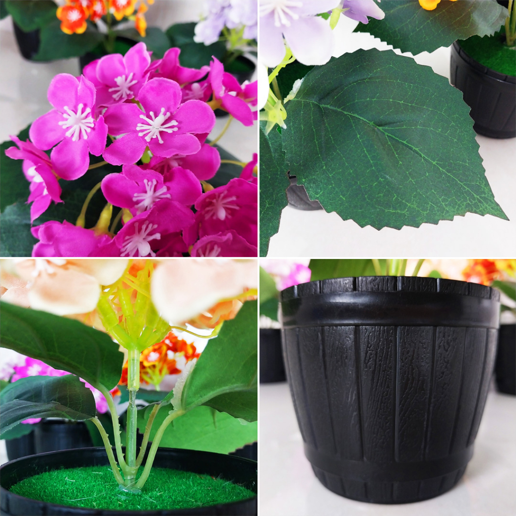 AND / COD / Tanaman Bunga Hias Mini Import Dekorasi Rumah Terkini Artificial Flowers Bunga Pajangan Indoor PBP63