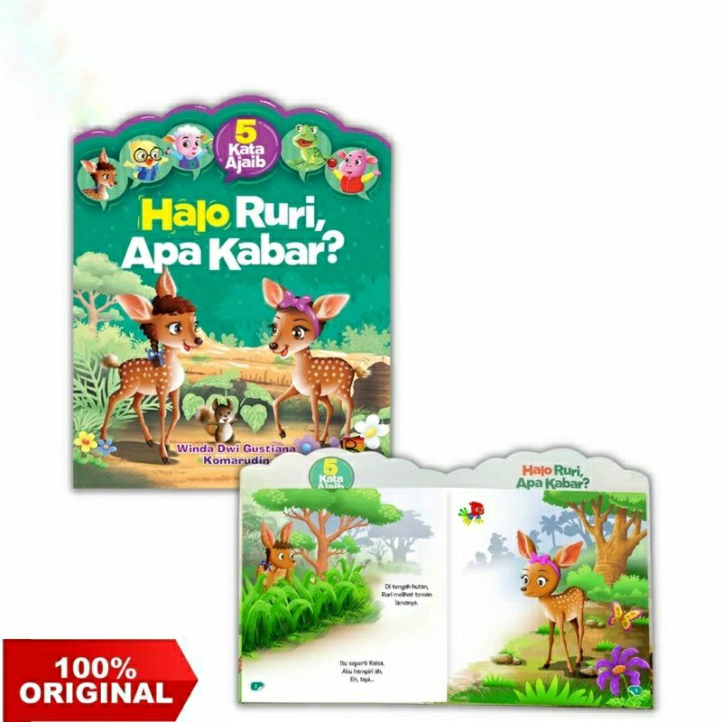 SERI 5 KATA AJAIB - BUKU CERITA ANAK