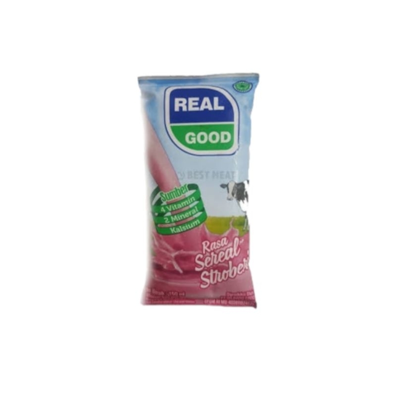 Susu UHT Bantal Real Good besar 150 ml