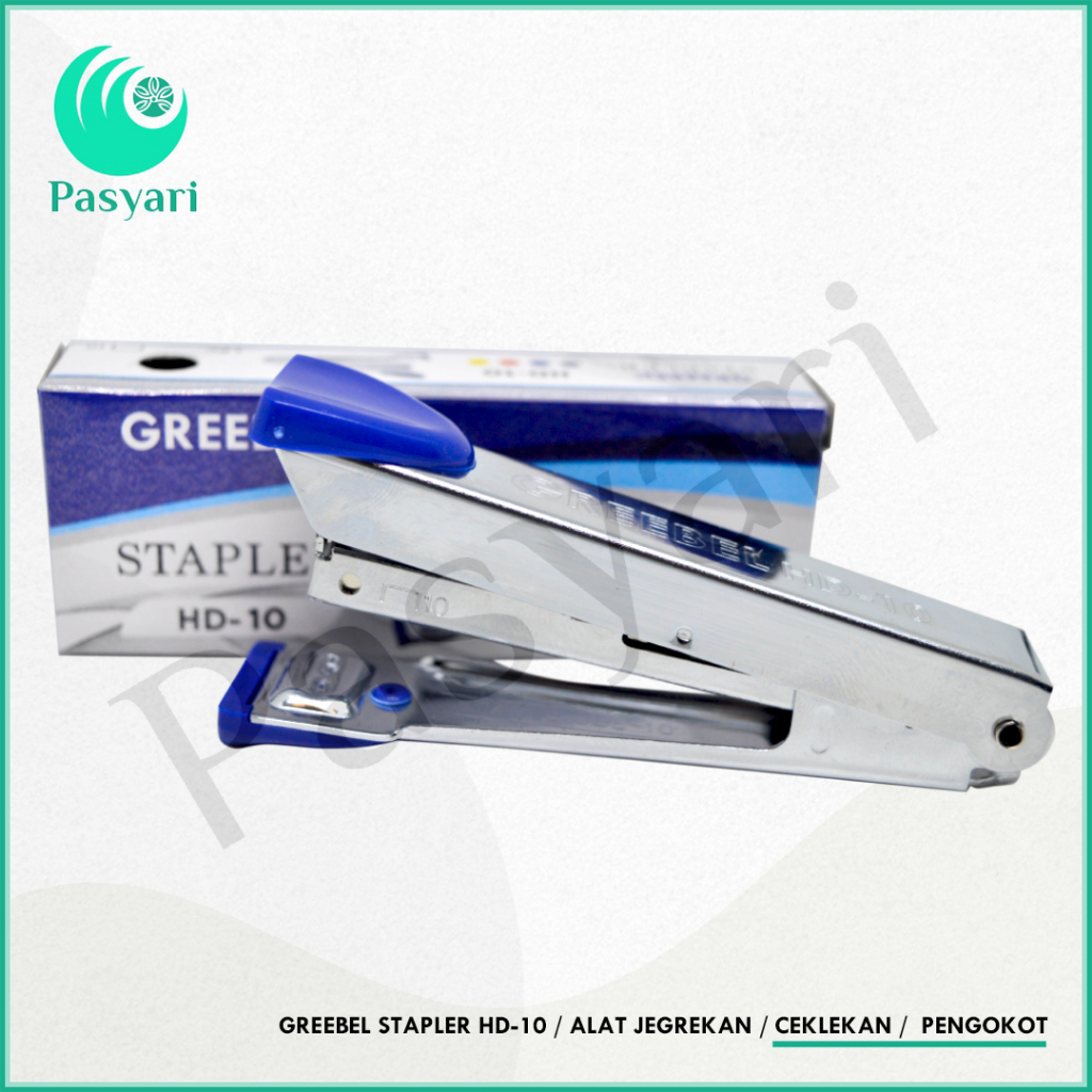 

GREEBEL STAPLER HD-10 / ALAT JEGREKAN / CEKLEKAN / PENGOKOT