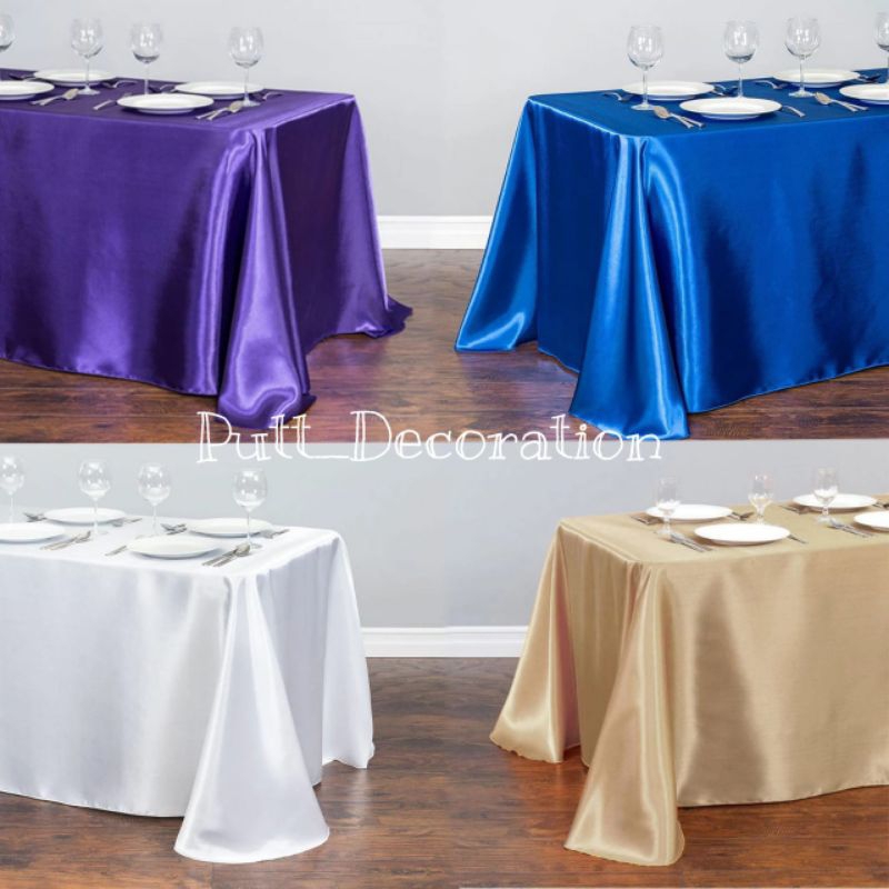 Taplak meja kain filamin/taplak segi empat