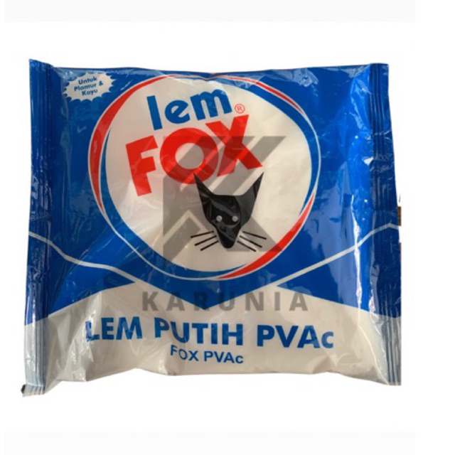 

Lem FOX Putih bungkus biru 350 gr 600gr / Lem FOX Putih PVAC 350gr 600gr / LEM KAYU