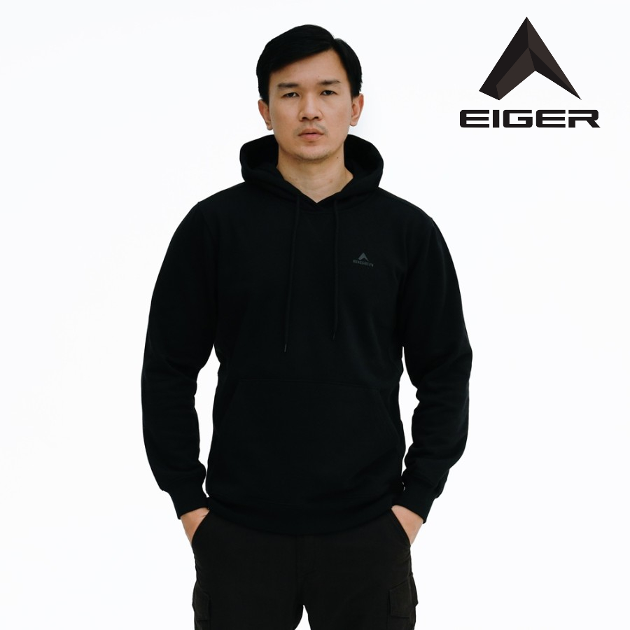 EIGER1989 HOODIE PRIA X-CAMPSHIRE SWEATER BLACK