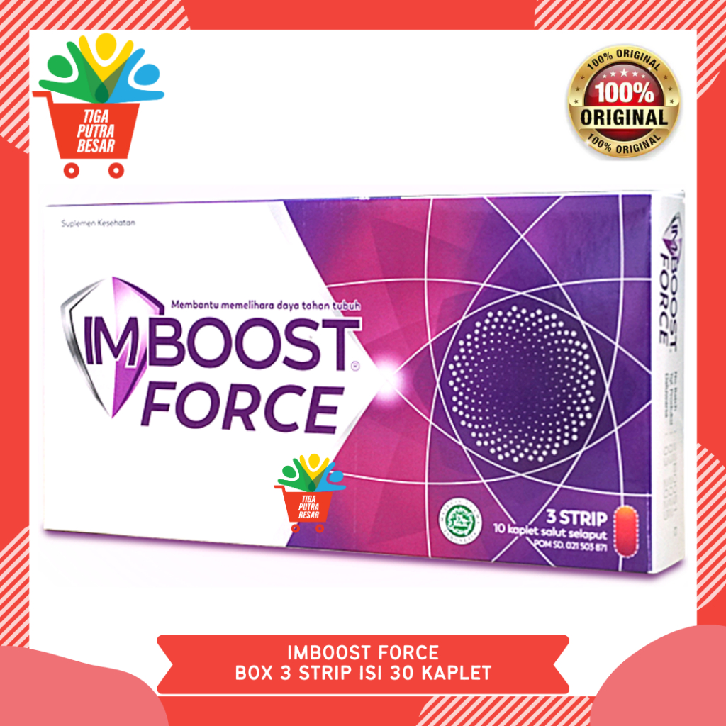 IMBOOST FORCE MULTIVITAMIN BOX 3 STRIP ISI 30 KAPLET