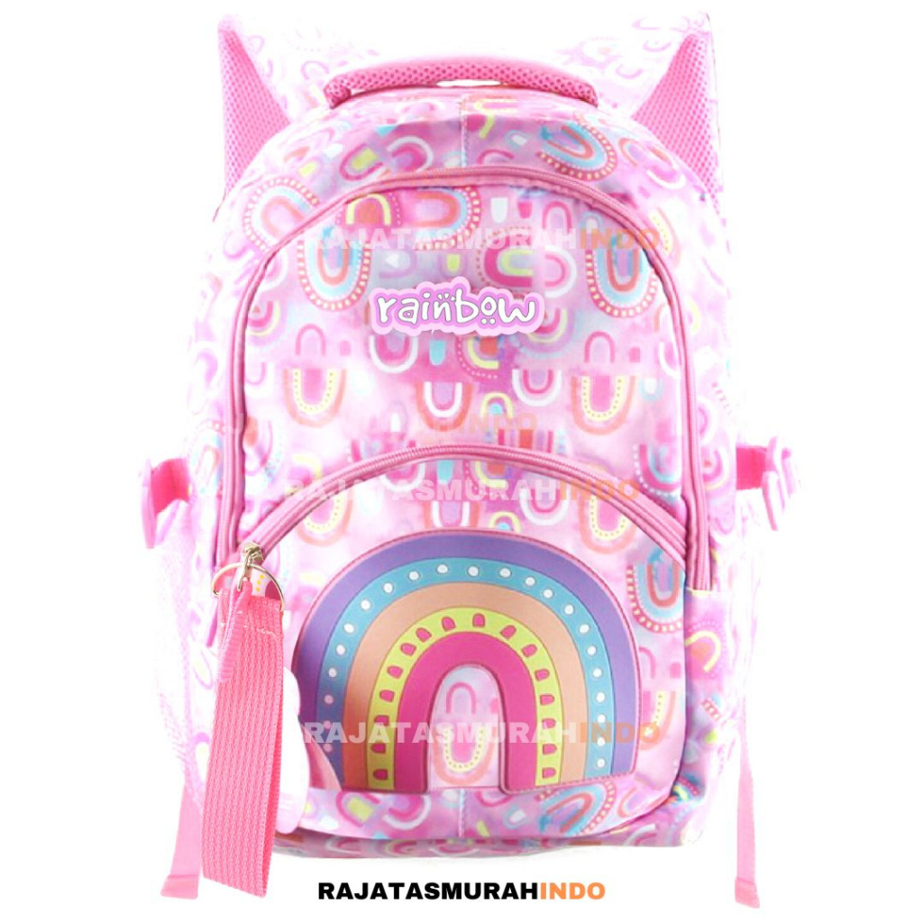 RTM - RANSEL ANAK CEWE RAINBOW - RANSEL SEKOLAH ANAK - TAS ANAK PEREMPUAN