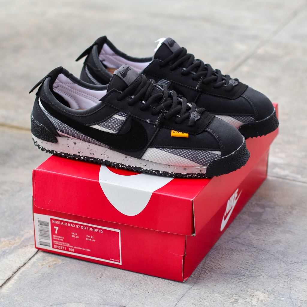 UNLA X CORTEZ BLACK SOL GREY