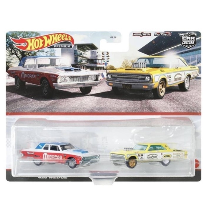 Hot Wheels Hotwheels Twin Pack 63 Plymouth Belvedere 65 Dodge Coronet