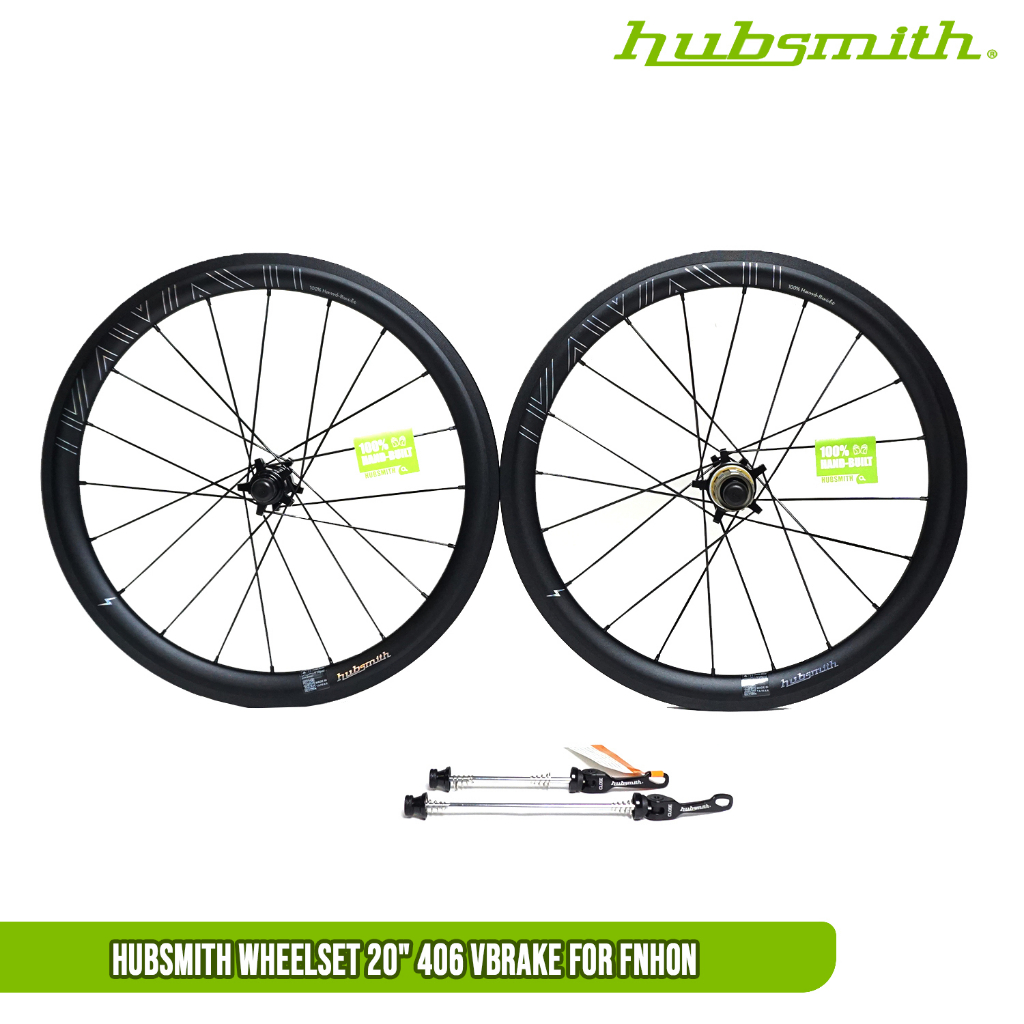 Hubsmith Wheelset 20" 406 Vbrake For Fnhon