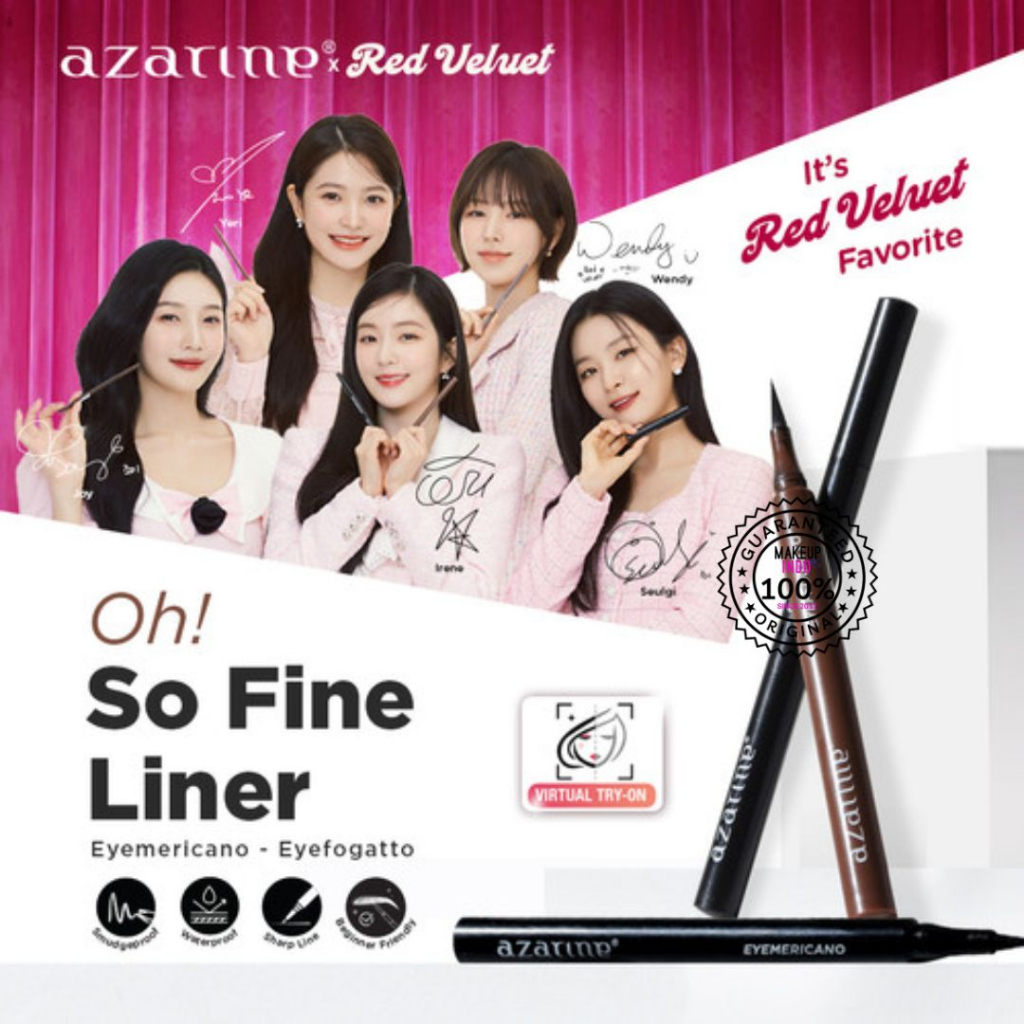 [Azarine x Red Velvet] Oh! SO FINE LINER 1.5ml