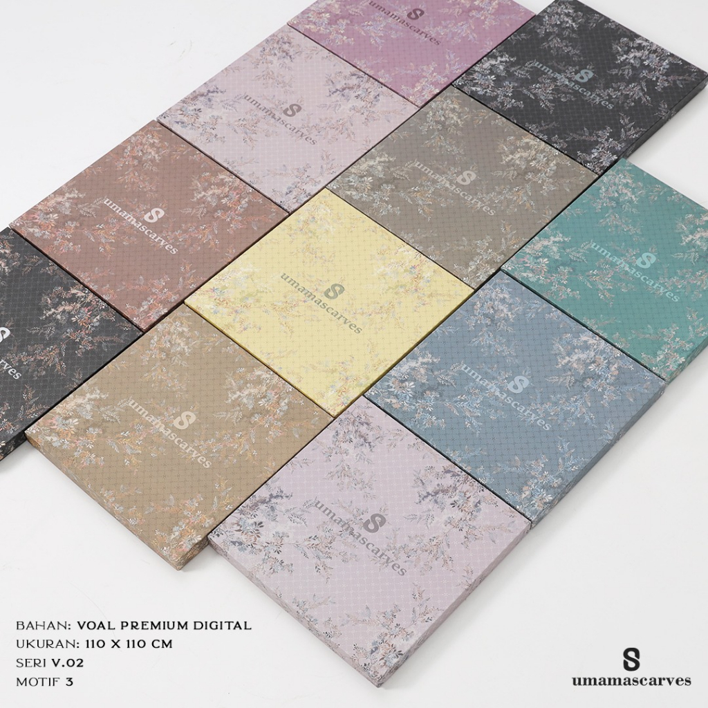 UmamaScarves BOX Standar FREE BROSS Part1