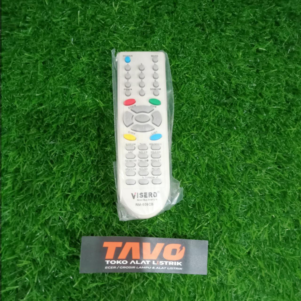 Remot Remote Tv LG / Goldstar Tabung Visero Tanpa Program RM-609CB