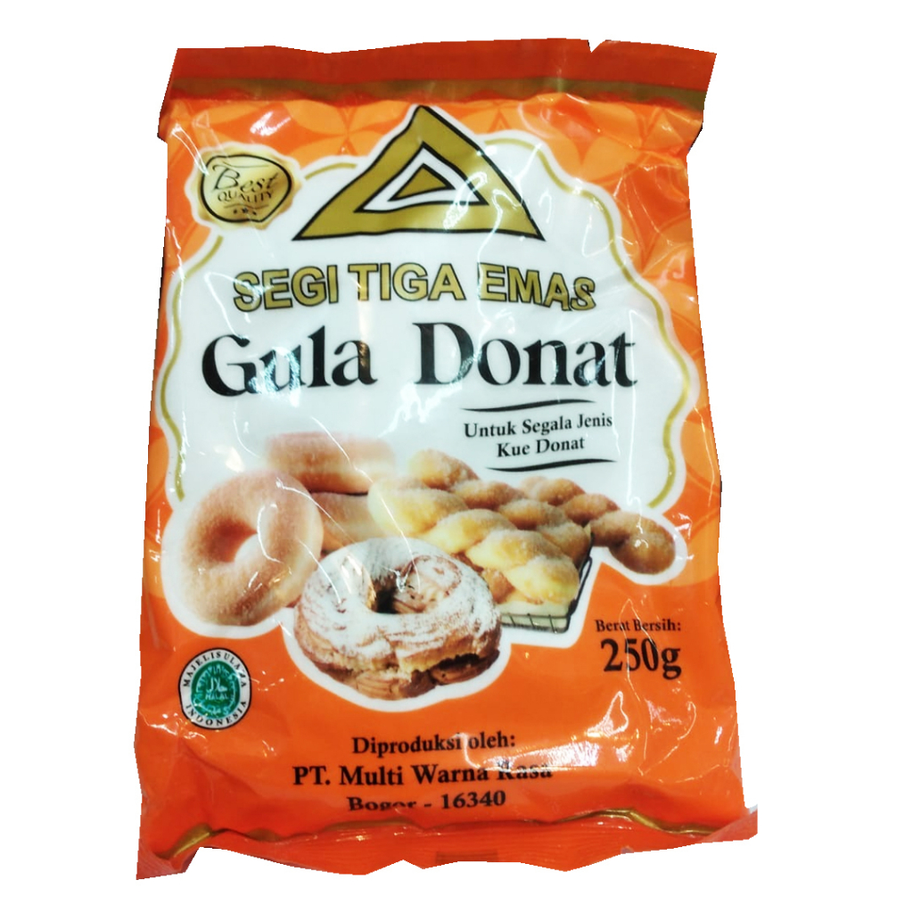 

SEGITIGA EMAS GULA DONAT 250g