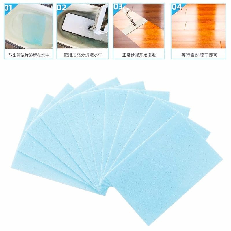 [ITROLSP ] Sabun Kertas Pel Lantai / Sabun Pel Lantai Keramik Bahan Kertas Pembersih Lantai isi 30 pcs