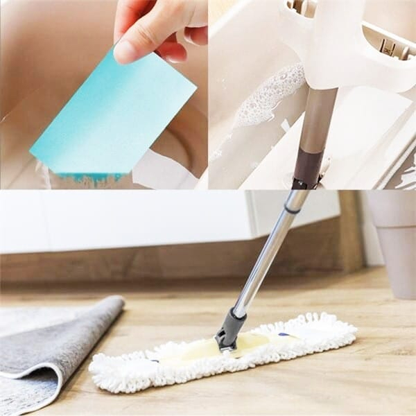 [ITROLSP ] Sabun Kertas Pel Lantai / Sabun Pel Lantai Keramik Bahan Kertas Pembersih Lantai isi 30 pcs