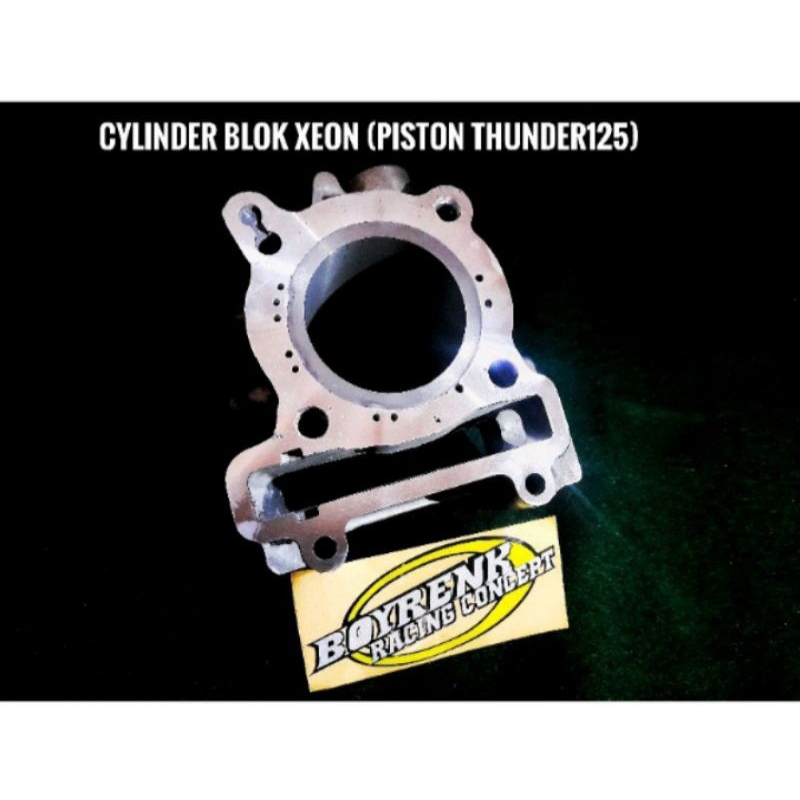 CYLINDER BLOK XEON LAMA KARBU (44D) XEON RC SOUL GT 125 (1LB00) STD/66/72 - BOYRENK RACING CONCEPT