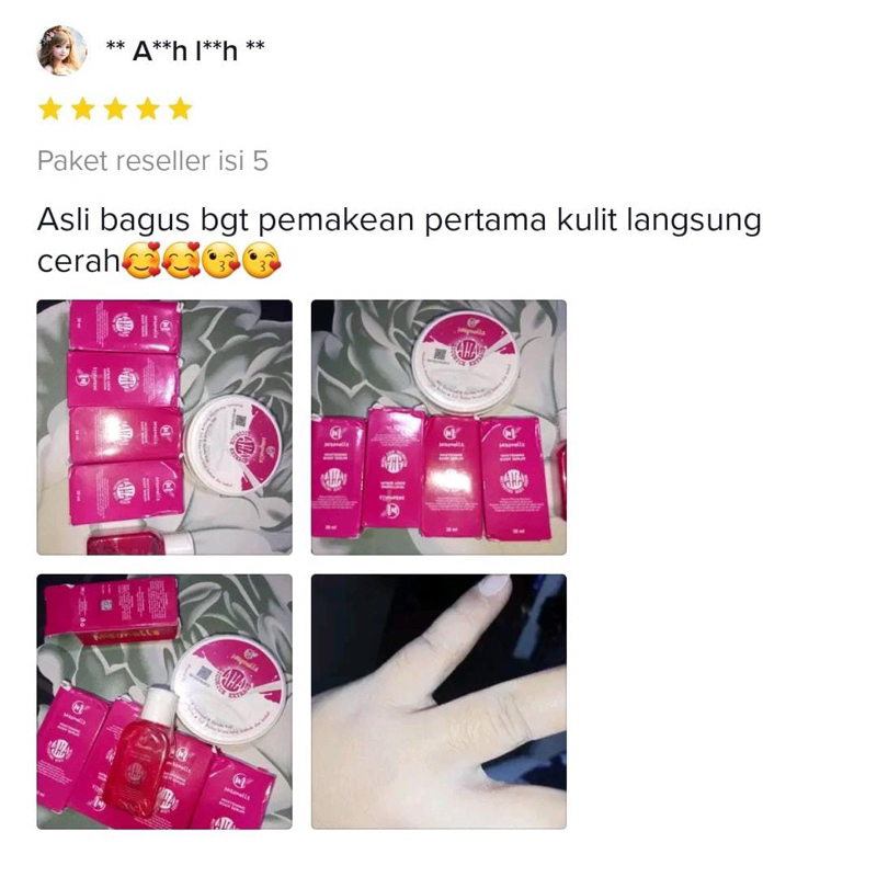 (COD) WHITENING AHA BODY SERUM MISONELLS NIACINAMADE PEMUTIH BADAN